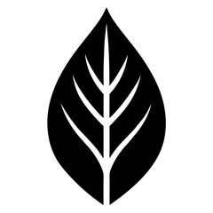 Green Leaf Ecology Nature Element Vector Icon, Leaf Icon, Green Nature Design Clipart, Green leaf ecology nature vector icon for eco-friendly designs, perfect for cartoons and clipart.