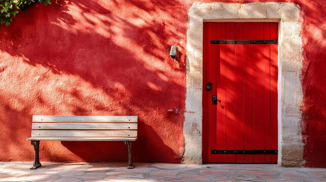 The color red