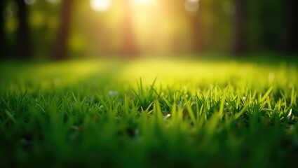 Naklejka premium Lawn