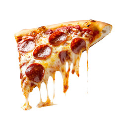 cheesy pizza dripping with flavor
