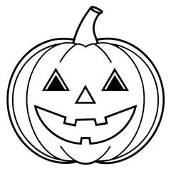 Pumpkin Squash for Halloween and Thanksgiving Flat Color Icon Vector Illustration for Apps, Flat color pumpkin squash icon for Halloween and Thanksgiving, perfect for apps and websites 