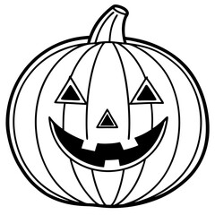 Pumpkin Squash for Halloween and Thanksgiving Flat Color Icon Vector Illustration for Apps, Flat color pumpkin squash icon for Halloween and Thanksgiving, perfect for apps and websites 