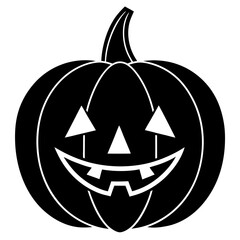 Pumpkin Squash for Halloween and Thanksgiving Flat Color Icon Vector Illustration for Apps, Flat color pumpkin squash icon for Halloween and Thanksgiving, perfect for apps and websites 