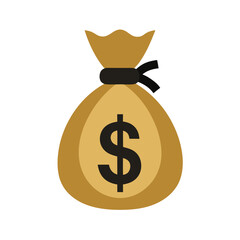 Realistic 3D Render of Money Bag with White Background – Vector Illustration, Clipart, and Line Art Design, High-quality 3D money bag vector illustration, clipart, and line art design for digital prod