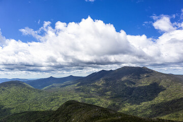 Fototapeta premium View from Mount Garfield in the White Mountains in New Hampshire