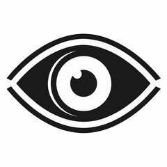 eye icon vector illustration
