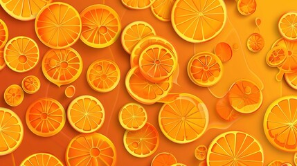 Obraz premium Orange_Texture_background