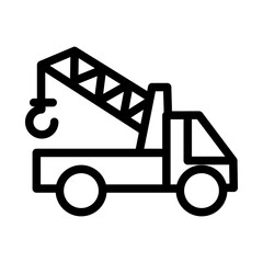 crane truck icon