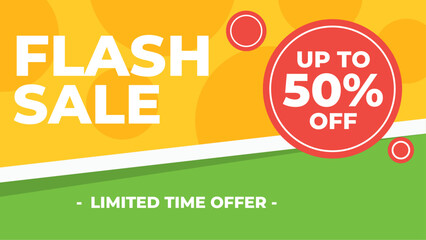 Flash sale background