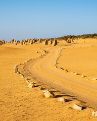 Sunset in the Pinnacle Desert