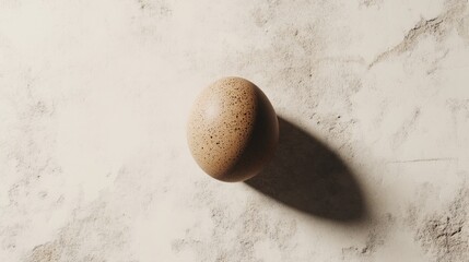 Obraz premium A striking close-up of creamy, textured concrete reveals an intricate, rugged surface. Its uneven pattern hints at strength and character beneath its calm hue. Half-visible, it suggests endless potent