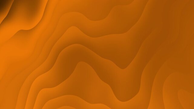 Warm Orange Waves: A mesmerizing display of flowing, undulating forms in a rich, warm orange, evoking a sense of movement and depth. 
