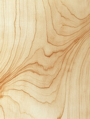 Light cream maple wood texture with natural patterns and smooth surface