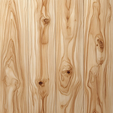Light poplar wood texture with natural patterns and knots, versatile background