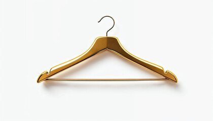 gold clothes hanger