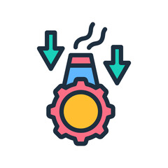 Pollution Reduction Icon