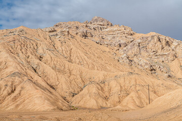 Fototapeta premium Landscape of Kunlun mountain pass in Qinghai