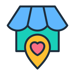 Supporting Local Business Icon