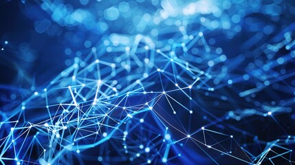 Obraz premium Technology_Particle_Technology_Sense_Technology_