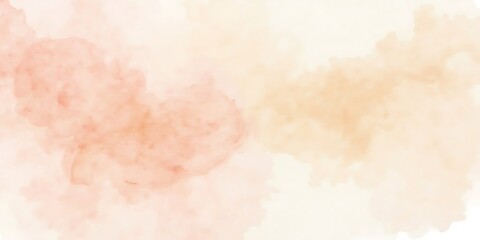 Obraz premium soft pink, beige, and light brown abstract watercolor textured tapestry