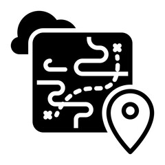 Group icon, glyph icon style