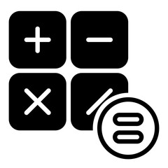 Obraz premium rating icon, glyph icon style