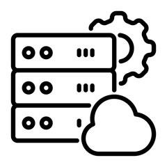 User icon, line icon style