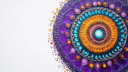 Vibrant Mandalas for Relaxation and Mental Wellness