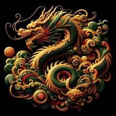 the mythical chinese dragon 79