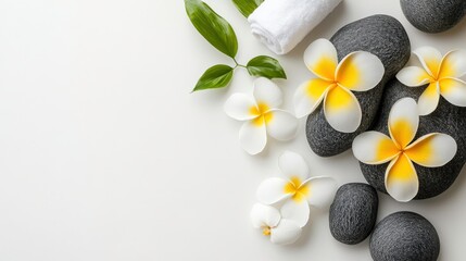 Soothing Spa Interior with Relaxing Treatment Elements