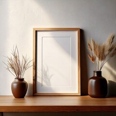 interior design scene with a vase