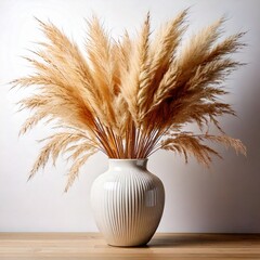 wheat in a vase