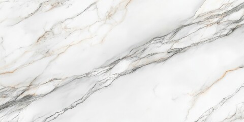 Obraz premium Carrara marble texture white stone surface background natural gray veining elegant design