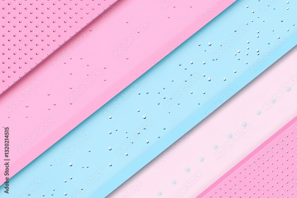 Poster pastel planes intersect with raindrop textures creating a visually appealing backdrop