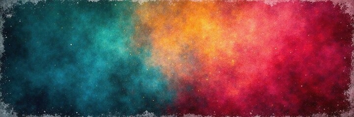 Grainy monochrome photo, faded edges, distressed look, template, grunge, retro