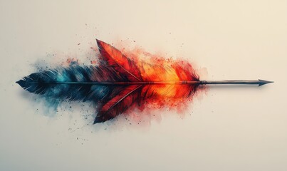 Celebrate Native American Heritage Month in November with Vibrant Arrows and Modern Design