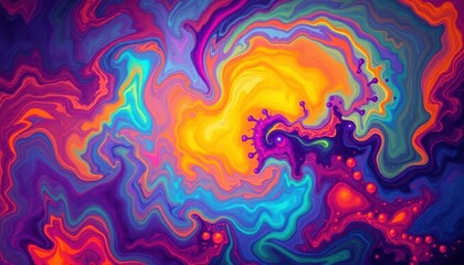 Swirling nebula-like forms in vibrant, contrasting hues create a dynamic, abstract backdrop, galaxy, dynamic
