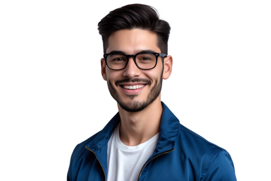 portrait of a handsome young man