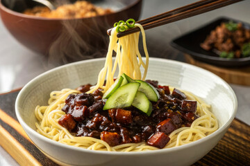 Gourmet Korean Spicy Seafood Ramen Enhance Your Flavor Experience with 8x Deliciousness