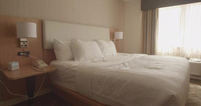 Hotel Room Day to Night Time Jump