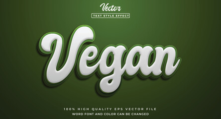Vegan text effect