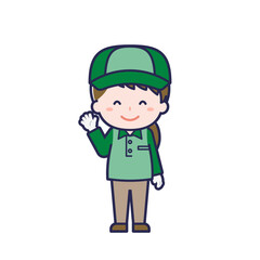 配達員／女性 10