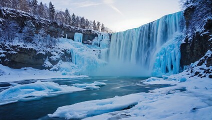 winter in the forest