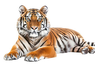 Naklejka premium Majestic Bengal Tiger: A Stunning Portrait