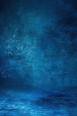 Obraz premium photo background for portrait blue color paint texture, wallpaper backdrop, studio