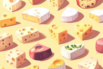 various types of cheese
