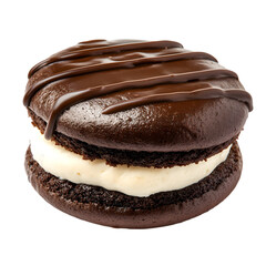 Chocolate Cream Sandwich Cookies transparent background