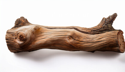 Weathered Wooden Log