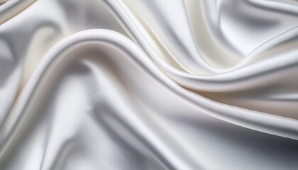 Obraz premium white silk satin background