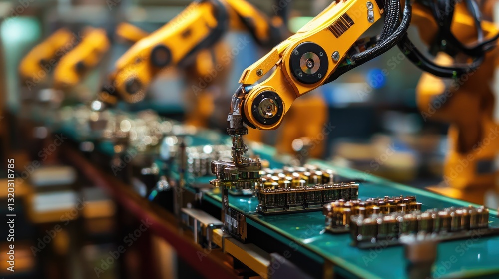 Poster ai-assisted robotic assembly of high-performance computing components.